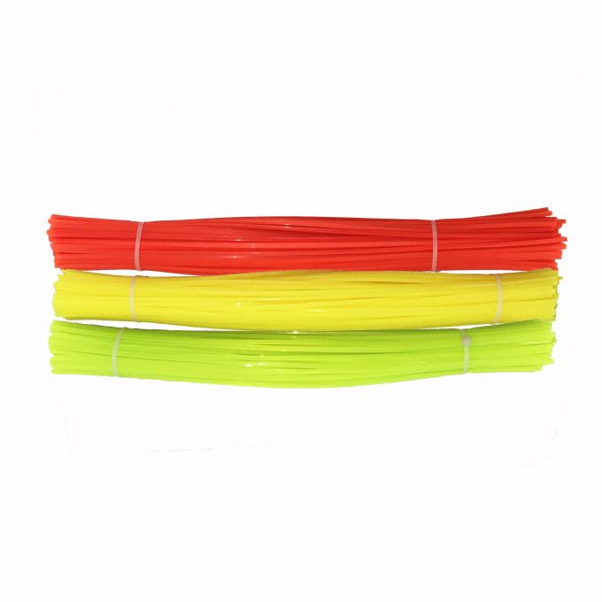 Quadrato 2.4MM 0,094''1LB Nylon Trimmer Line Hank Bulk Pack per tagliaerba 1