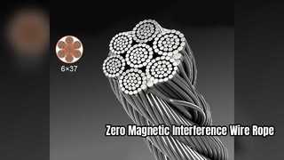 Cavo metallico non magnetico in acciaio inossidabile 316 da 4 mm