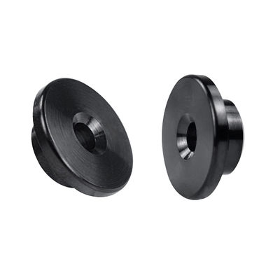 comprare Kit di ringhiera per cavi a posta di metallo con finitura nera e manica protettiva per ruote da 1/8 di pollice online manufacture