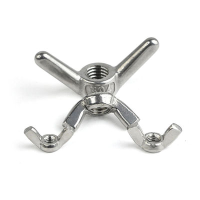 Un buon prezzo. DIN Standard ZINC PLATED SS304 SS316 Noccioline di farfalla per la costruzione Noccioline di ali di cassaforte in acciaio inox in linea