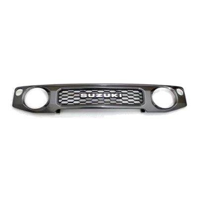 Un buon prezzo. 2018-2021 SUZUKI Jimny 4x4 Offroad Parts Chrocal Grey Grille Mesh Grill con lettere in linea
