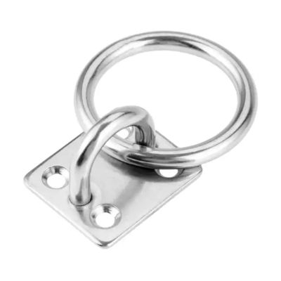 Un buon prezzo. Piattaforma per occhiali quadrati montata a parete con anello saldato e finitura galvanizzata in linea