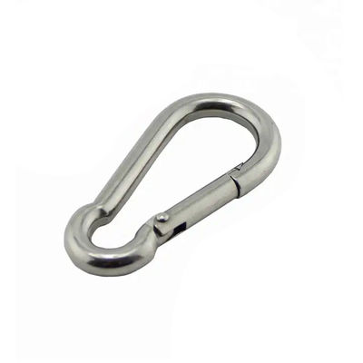 Un buon prezzo. Trattamento dell'acqua 8mm in acciaio inossidabile 304/316 Catena esterna di sicurezza Clip di molla Carabiner Snap Hook OEM in linea