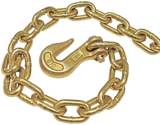 comprare Convogliere di zinco giallo Catena di collegamento in acciaio Clister di presa Anello Catena di collegamento in metallo online manufacture
