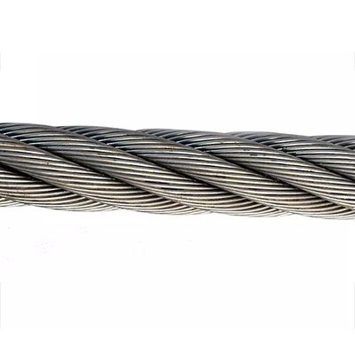 6X7 FC cavo di acciaio cavo di acciaio di diametro 1-10 mm DIP caldo galvanizzato per le esigenze di costruzione