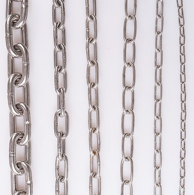 comprare Durabile SS304 SS316 SS316L Polito in acciaio inossidabile DIN766 Catena a collegamento corto per trasportatore online manufacture