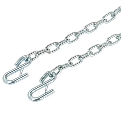 comprare Catena di sicurezza per rimorchi da 48 kN con gancio S di diametro di 0,25 pollici Non standard online manufacture
