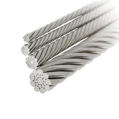 comprare STAINLESS STEEL WIRE ROPE 6X19 IWRC Diametro 5-30mm Fabbricazione di ascensori non in lega online manufacture