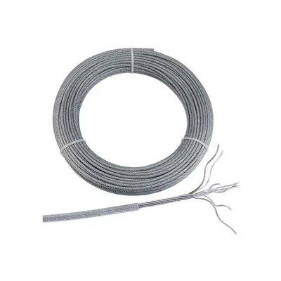 comprare Cable di acciaio galvanizzato 5mm 48mm 6x36 WS IWRC Steel Core Ground Wire Crane Wire Rope online manufacture