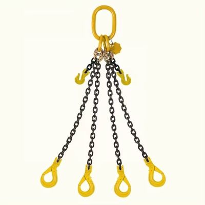 comprare Forza elevata G80 Acciaio Legato Quattro Gambe Catena Sling con Anello Struttura Standard online manufacture