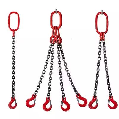 comprare 48 kN carico di prova G80 2 gambe catena per le esigenze di sollevamento durevole e versatile online manufacture