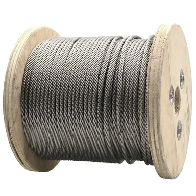 6x31WS FC 25 mm filo di acciaio non galvanizzato per perforazione e prestazioni di lunga durata