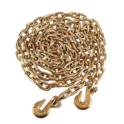 comprare Cadenze di sollevamento in acciaio standard G70 1/2'x 20' 48kN carico di prova per le esigenze di fissaggio del carico online manufacture