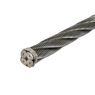 Corde di filo di acciaio non legate 4xV39 5FC Eeips per gru di navi di ingegneria navale tipo 316