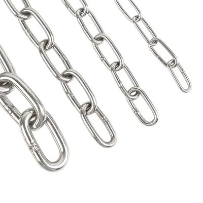 comprare 8mm Black Finished 316 Stainless Steel Boats Anchor Chain Standard DIN766 per navi online manufacture