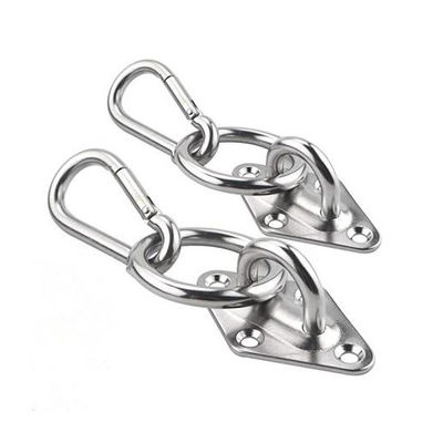 304 Acciaio inossidabile Pad Eye Plate con anello rotondo