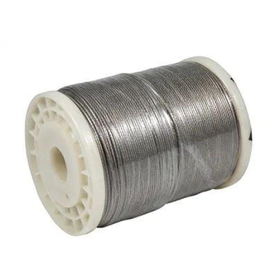 Un buon prezzo. 1/8'' 5/32' 3/16' 1/4' 5/16' 35Wx7 filo di acciaio inossidabile per gru lunghezza 250ft in linea