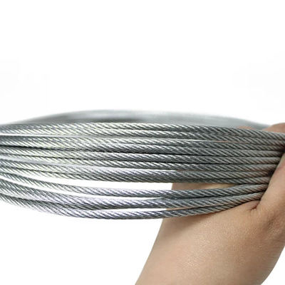 Un buon prezzo. Acciaio al carbonio di grado 4x31 8,3 mm cavo galvanizzato in acciaio a caldo per piattaforma sospesa in linea
