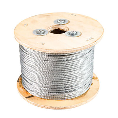 comprare Acciaio inossidabile 1x7/1x19 filo di acciaio galvanizzato a caldo per il montaggio di linee di trasmissione online manufacture