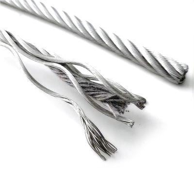 Un buon prezzo. Cavo di acciaio galvanizzato 6X19 Seale IWRC per il servizio di trasformazione del carbone in linea