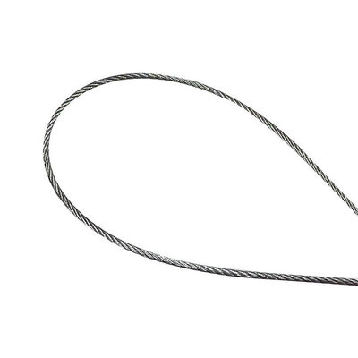 comprare Fabbricazione a partire da fili di acciaio inossidabile di grado SS316 7X7 7X19 online manufacture