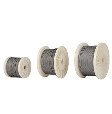 comprare Cavo di filo di acciaio inossidabile per ascensori e sollevamento 6X7 FC Tolleranza Altri 6X12 7FC online manufacture