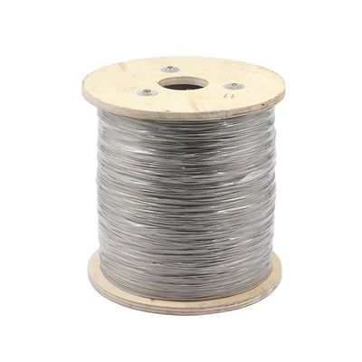 Un buon prezzo. 6X19 FC cavo inossidabile galvanizzato fune di acciaio rivestito di zinco con standard di AiSi in linea