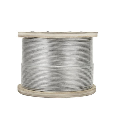 Materiale in acciaio non legato 304 316 Corde in acciaio inossidabile per il sollevamento di cavi in acciaio