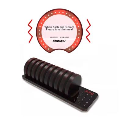 comprare Servizio ospiti wireless 433MHz sistema di richiamo vibrante impermeabile e richiamo al ristorante online manufacture