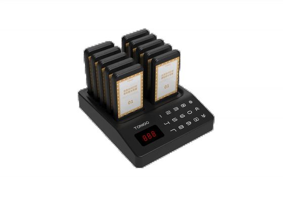 Un buon prezzo. 10 cercapersone fast food mini buzzer guest coaster pager sistema wireless in coda sistema di chiamata logo customisato sottoposte in linea