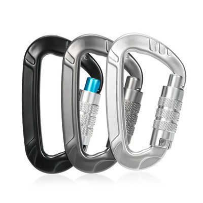Un buon prezzo. Industria pesante 12kN Aluminium Snap Hook per Ammock Bloccaggio Carabiner Clips di arrampicata in linea