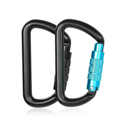Un buon prezzo. 25kN Amaca di alluminio 0 Carabineri a forma per campeggio e Snap Hook all'aperto in linea