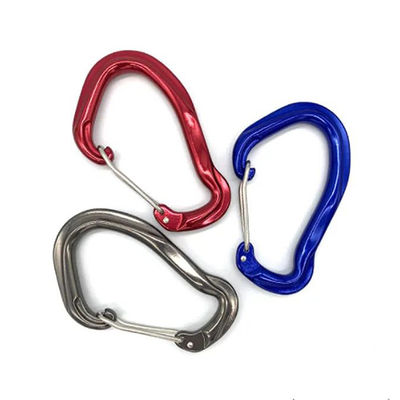 Un buon prezzo. 12KN Snap Hook di alluminio strumento essenziale per gli appassionati di alluminio in linea