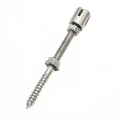 3 a 5 mm Green Wall Cable Hubs Stainless Steel Hub Bracket Wire Trellis Tensione Per impianti di arrampicata di recinzioni