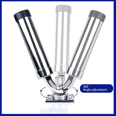 Un buon prezzo. Portatore regolabile di canne da pesca per imbarcazioni 316 in acciaio inossidabile regolabile a 360 gradi Portatile per imbarcazioni in linea