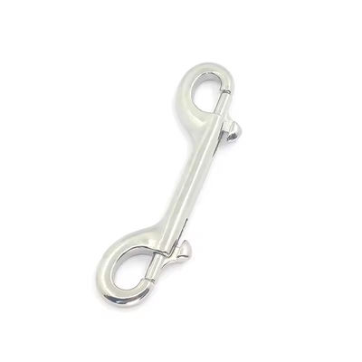 Un buon prezzo. Acciaio inossidabile lucidatura Snap Hook Guinzaglio di sicurezza doppia estremità Snap Hook in linea