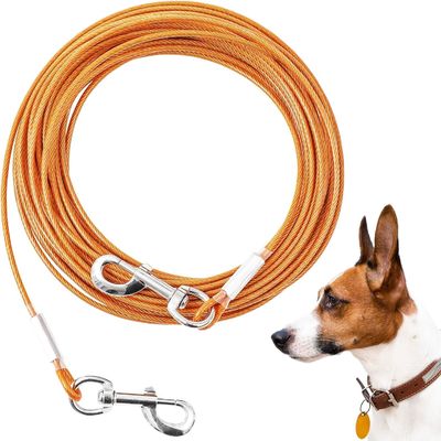 comprare 20/30/50/100ft Pesante Dog Lead Long Range Per Giardino E Campeggio online manufacture