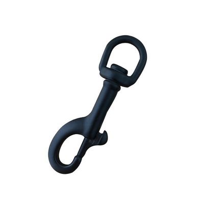comprare Sistema di misurazione metrica Acciaio inossidabile 316 Fusione di precisione Nero Occhio girevole bullone Snap Hook online manufacture