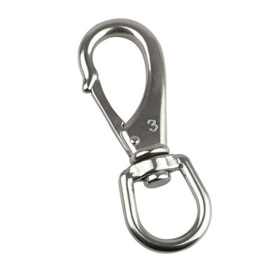 Un buon prezzo. OEM Polito in acciaio inossidabile occhio rotondo girante Snap Spring Hook girante occhio Snap Hook in linea
