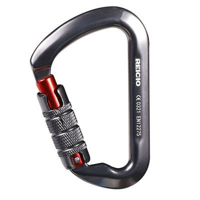 Un buon prezzo. 30KN D-Shape Aviation Aluminum Carabiner per rapidi tiri e utilizzi versatili di arrampicata in linea