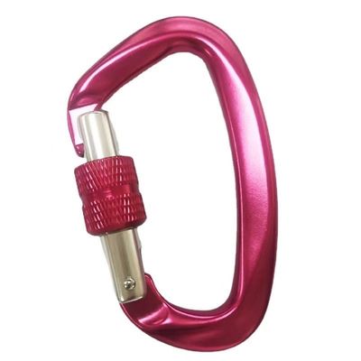 comprare Hardware galvanizzato aerospaziale di alluminio a forma di D Carabiner attrezzatura essenziale per l'arrampicata online manufacture