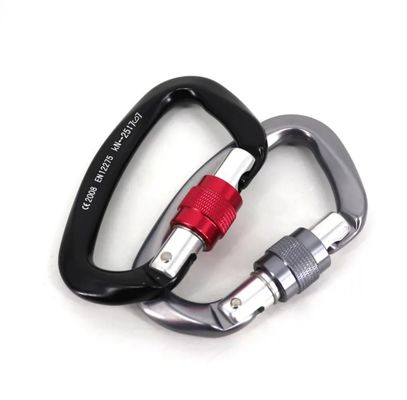 Un buon prezzo. Attrezzatura da arrampicata di alluminio leggera e resistente per le avventure all'aria aperta in linea