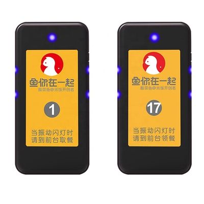 Sistema wireless di paging dei ristoranti per i clienti della Food Court ABS in plastica e a lungo raggio