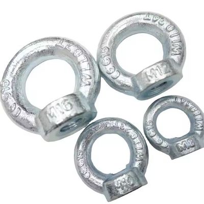 Un buon prezzo. Acciaio al carbonio pesante DIN 582 Noce per occhio galvanizzata per anello di sollevamento verticale in linea