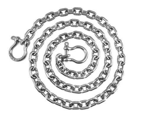 comprare Catena di ancoraggio in acciaio inossidabile 316 con anello di blocco avanzato online manufacture