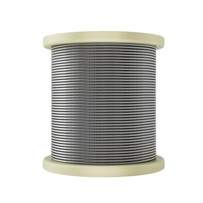 comprare 1/8 T304 Acciaio inossidabile per aerei Cable Railing Wire Rope for Cable Railing Kits 500m 1000m per bobina Granate OEM accettato online manufacture