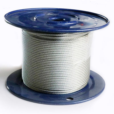 comprare Tolleranza di costruzione del cavo in acciaio per 7x19 fili galvanizzati online manufacture