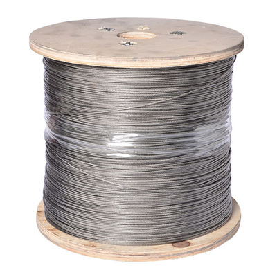 comprare Corrosione resistente 0,5 mm 7x7 filo di acciaio inossidabile di grado 304/316 per applicazioni all'aperto online manufacture