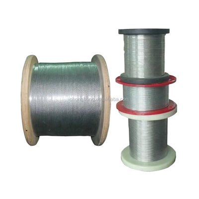 comprare Cavo di acciaio di diametro 3-80 mm, luminoso o galvanizzato, destinato a progetti di costruzione in acciaio a testa fredda online manufacture