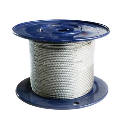 Un buon prezzo. Servizio di lavorazione di fili di acciaio galvanizzati da 8 mm per il sollevamento di ascensori 6x19 FC in linea